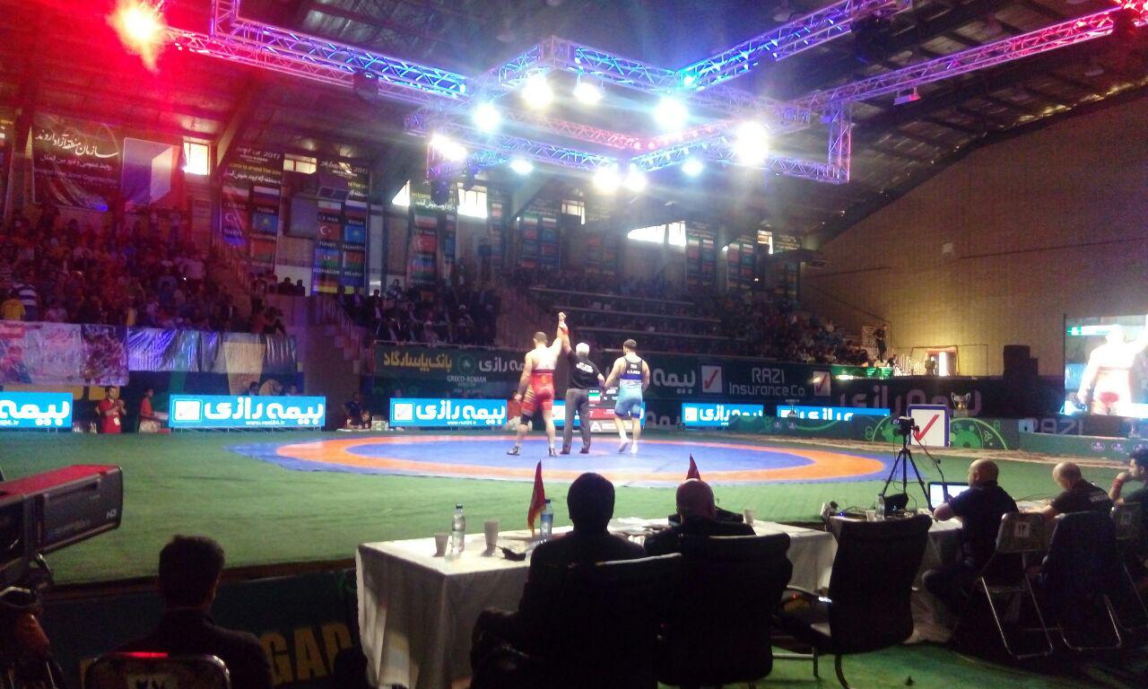 ایران با شکست ترکیه بر سکوی سوم رقابتهای کشتی جهان