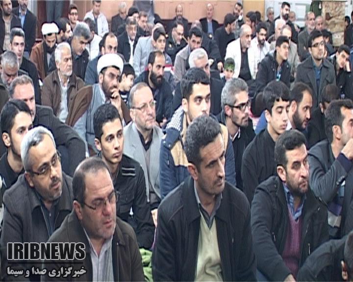 یادواره شهدای مدافع حرم در رشت