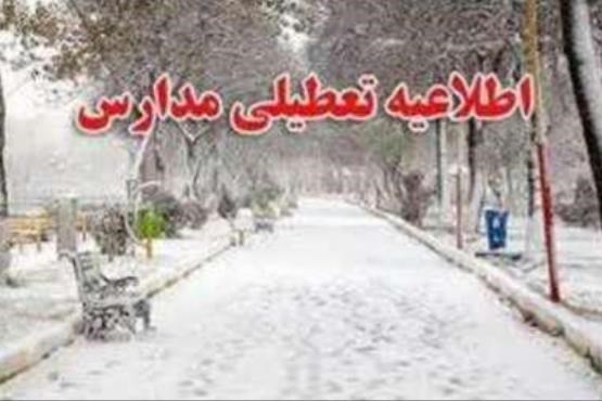 سردی هوا و تعطیلی برخی مدارس برای سومین روز متوالی در اردبیل
