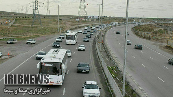افزایش حجم ترافیک برخی محورهای استان زنجان