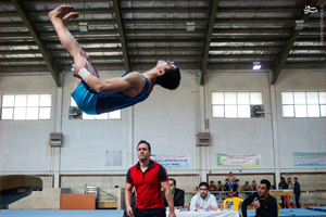 دیدار دو تیم فولاد مبارکه سپاهان و فو لاد خوزستان در اصفهان