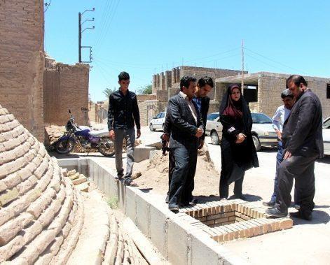 تبدیل آب آنبار قدیمی قلعه بافق به زورخانه حق