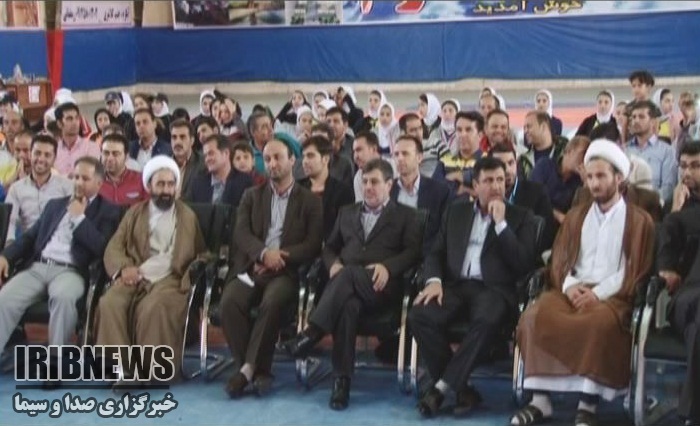 مراسم افتتاحیه مسابقات کبدی منطقه یک کشور+فیلم