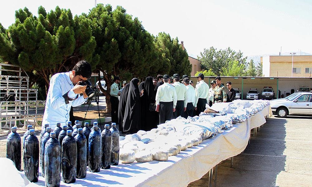 طبس، ایستگاه آخر نفت کش حمل مواد مخدر