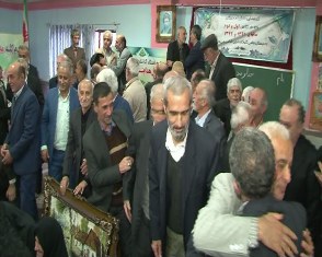 دیدار دانش آموزان کلاس اولی بعد از نیم قرن