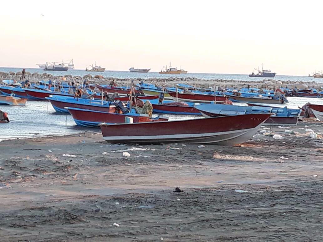 تداوم وزش بادهای شمالی و تلاطم دریا