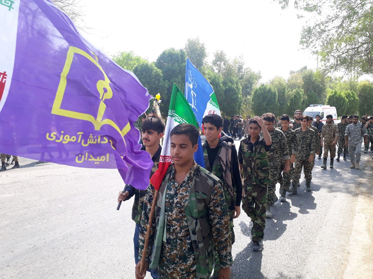 آغاز رزمایش عاشورایی محمد رسول الله