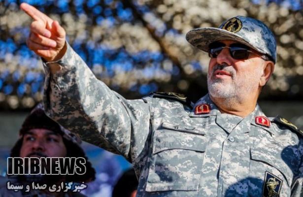 تک سنگین نیروی زمینی سپاه در منطقه کوهستانی شاهو کامیاران