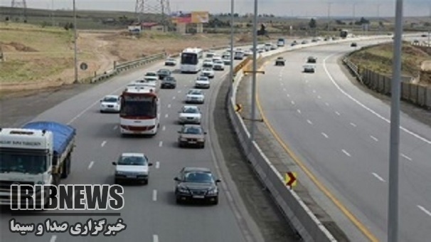 ترافیک نیمه سنگین  در برخی محورهای زنجان