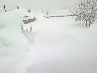 برف 75 سانتیمتری در فریمان