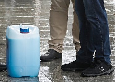 کشف ۵ هزار لیتر محلول تقلبی ضدعفونی کننده در کرج