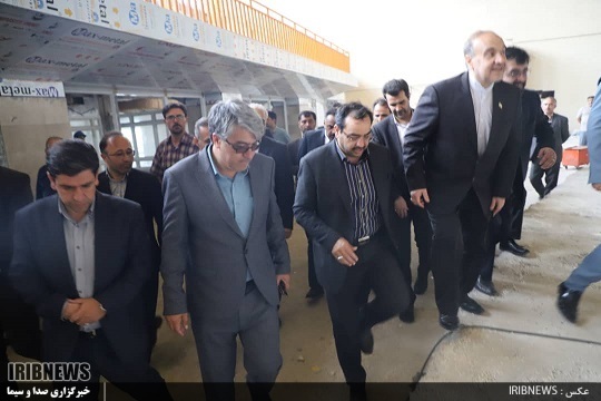 بازدید وزیر ورزش و جوانان از پیست تارتان اردبیل