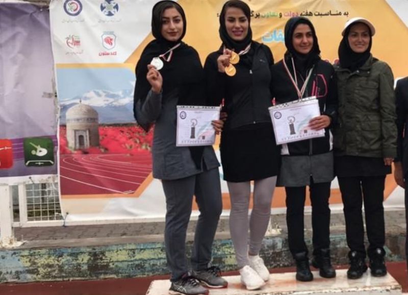 خراسان رضوی ،صاحب عنوان سوم  مسابقات قهرمانی دو و میدانی بانوان کارگر کشور