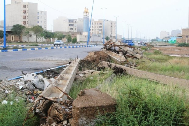 خسارت طوفان و بارندگی به تاسیسات برقی