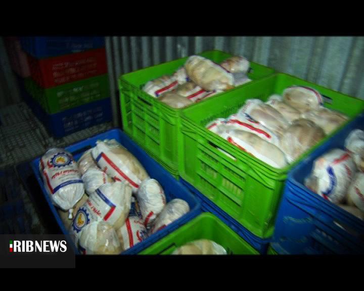 معدوم سازی 6 تن مرغ فاسد در اردبیل