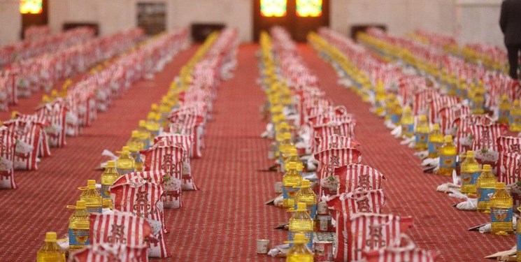 توزیع هزار بسته معیشتی در پارسیان