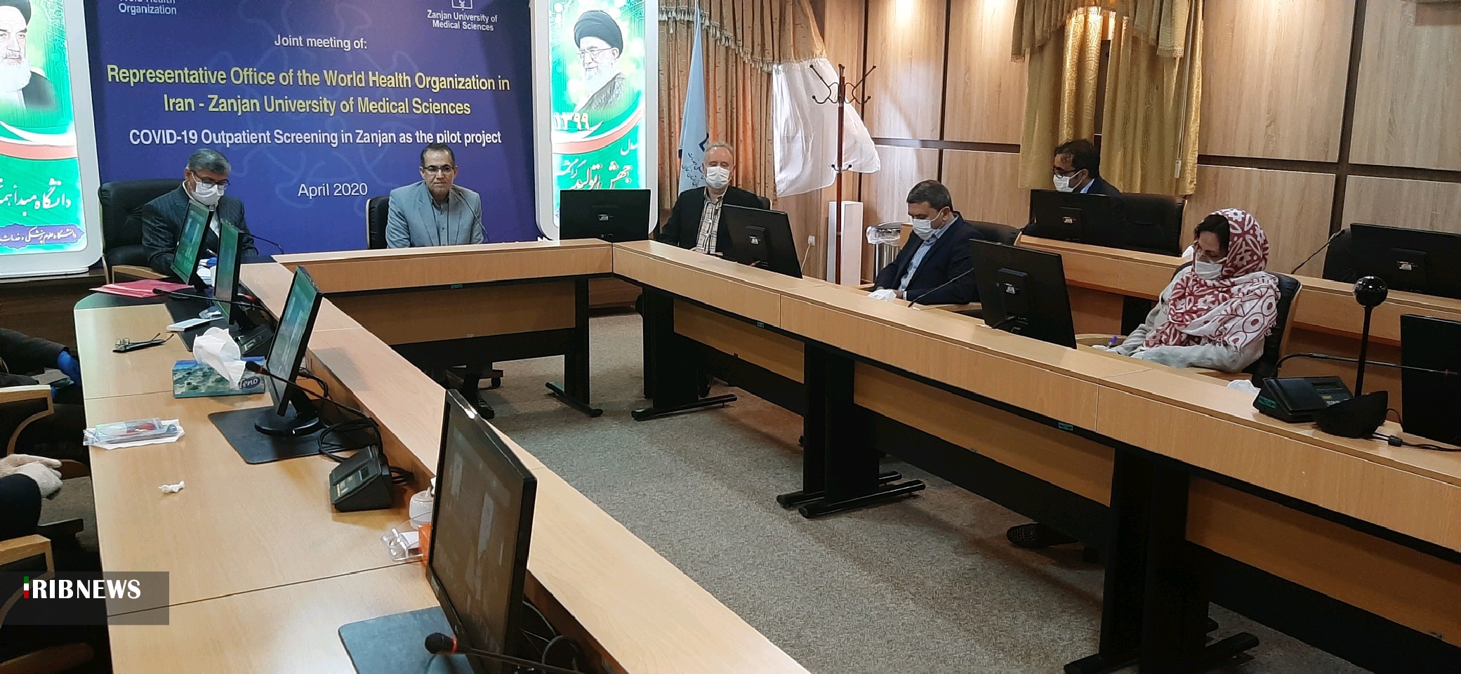 حضور نماینده سازمان جهانی بهداشت  در زنجان