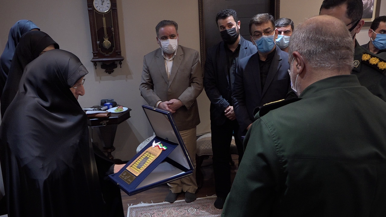 دیدار با خانواده سردار شهید قلی پور