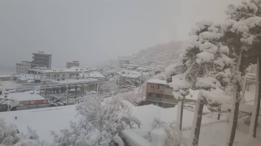 مسدود شدن راه ۲۵ روستای شهرستان پاوه