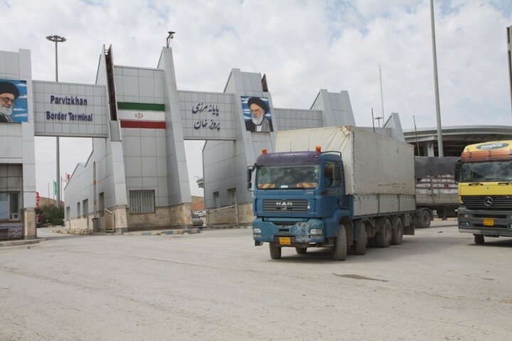 رشد ۱۲ درصدی صادرات کالا از گمرکات کرمانشاه