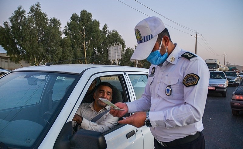 اعمال قانون ۴۹۵ خودروی متخلف در شهر‌های کرمانشاه