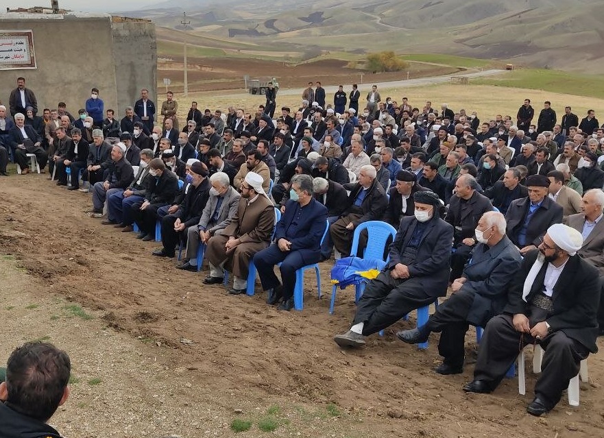 اجرای سنت حسنه خون صلح در روستای «شاینگان» روانسر