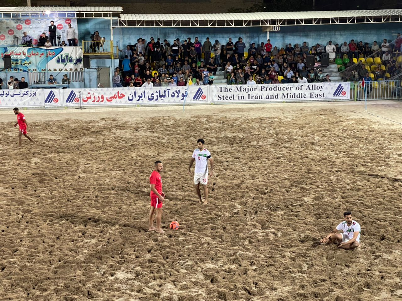 برتری دوباره تیم ملی فوتبال ساحلی در دیدار دوستانه