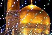 گنبد طلای حرم مطهر امام رضا (ع) نماد مشهد مقدس