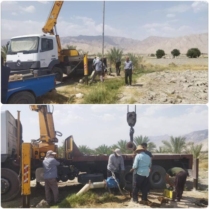 رفع تنش آبی ۴ روستای بخش تشان بهبهان