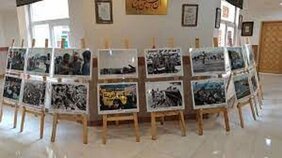 نمایشگاه عکس و فیلم دفاع مقدس در رفسنجان
