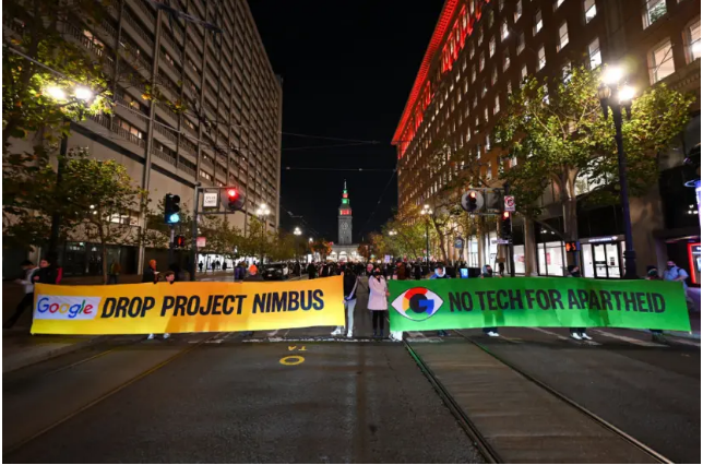 *کارمندان گوگل بر سر قرارداد ۱.۲ میلیارد دلاری با اسرائیل شورش کردند *کارمندان گوگل بر سر قرارداد ۱.۲ میلیارد دلاری با اسرائیل شورش کردند