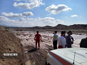 سیل و آبگرفتگی در روستای جنت آباد گرمسار