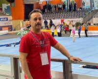 حضور داور کردستانی در رقابت های ژیمناستیک قهرمانی آسیا