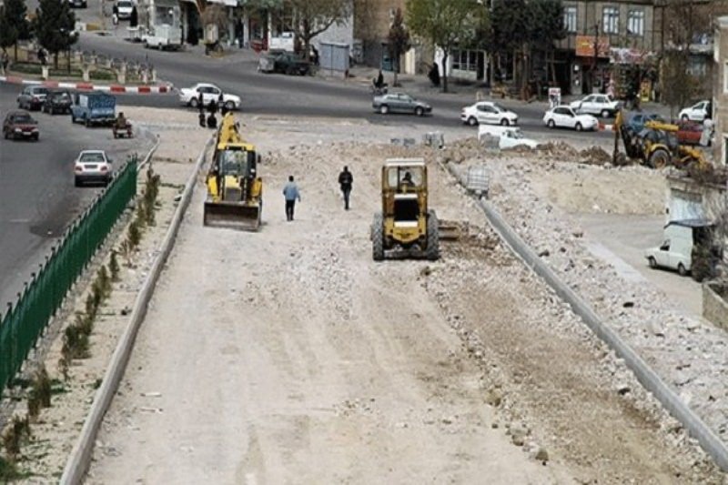 استمرار طرح مسیرگشایی‌   در شهر خوی