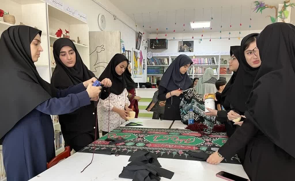 بچه های کانون در سوگ سالار شهیدان