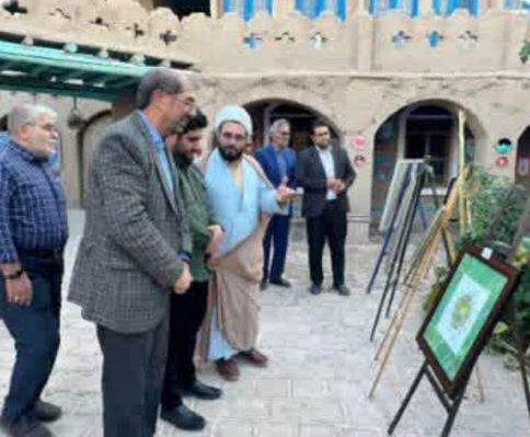 نمایش آثار نقاشی کودکان و نوجوانان در رادکان چناران