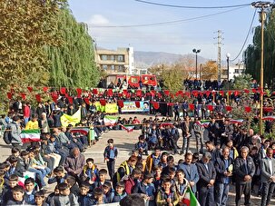 شور حضور راهپیمایی سیزده آبان در آذربایجان شرقی