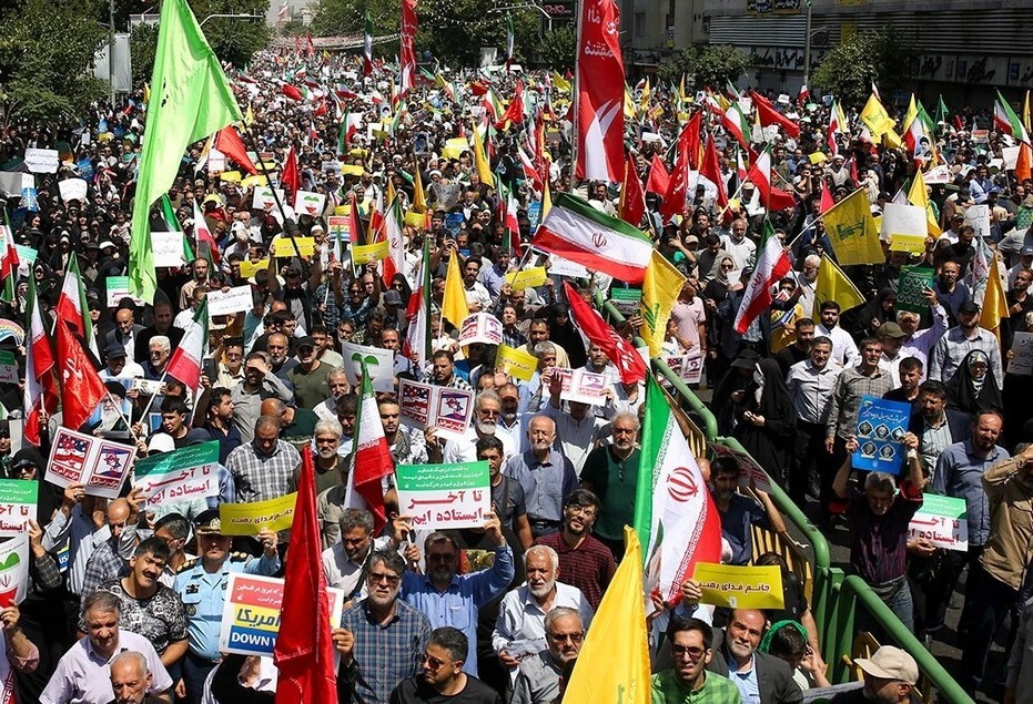 تجمع بزرگ مردمی در محکومیت اغتشاشات؛ دوشنبه ۲۲ دی تجمع بزرگ مردمی در محکومیت اغتشاشات؛ دوشنبه ۲۲ دی