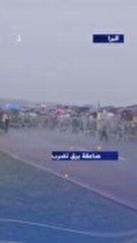 برخورد صاعقه به محل تجمع حامیان رئیس جمهور سابق برزیل