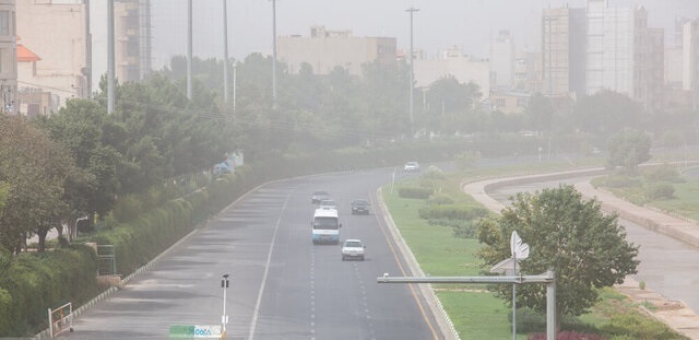 هوای کرمانشاه در وضعیت ناسالم قرار گرفت