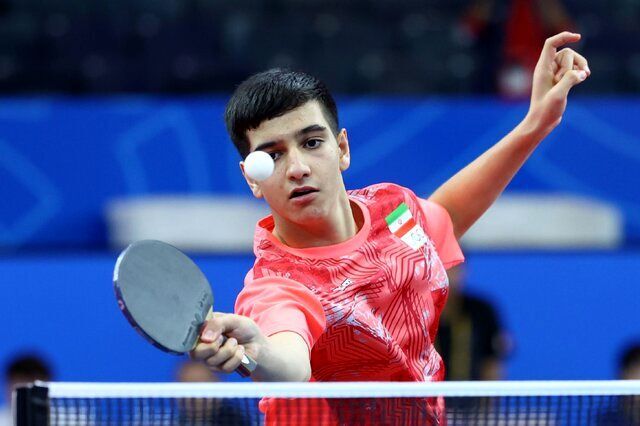 بنیامین فرجی پنجمین پینگ پنگ باز برتر جهان بنیامین فرجی پنجمین پینگ پنگ باز برتر جهان