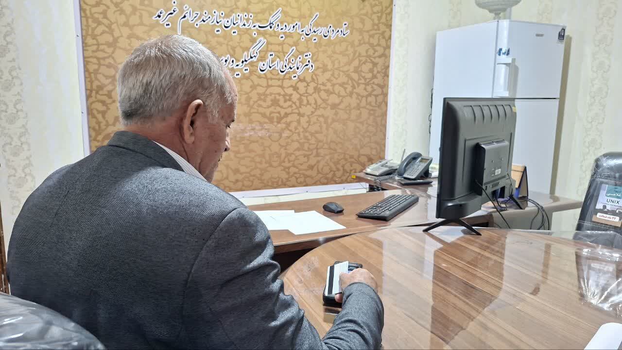 آزادی زندانی جرائم غیر عمد در یاسوج به همت جانباز دفاع مقدس