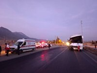 تصادف اتوبوس و پژو در جاده یاسوج–اصفهان با ۴ فوتی و مصدوم