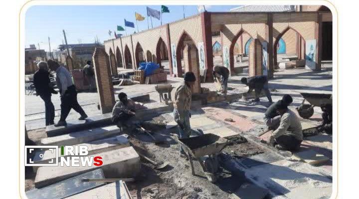 پیشرفت ۴۰درصدی پروژه همسطح سازی قبور گلزار شهدای عباسآباد پیشرفت ۴۰درصدی پروژه همسطح سازی قبور گلزار شهدای عباسآباد