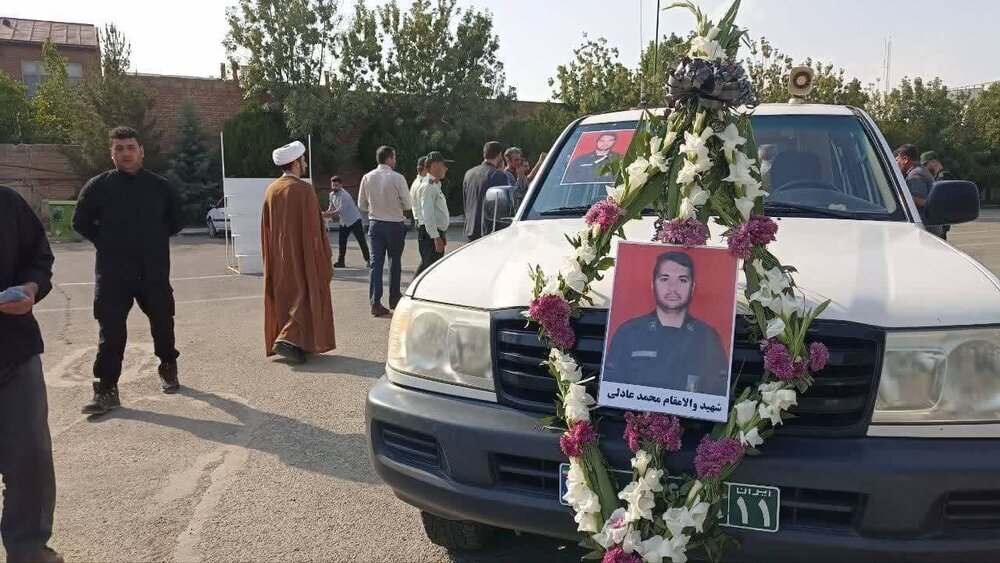 تشییع پیکر مطهر یکی از شهدای حملات رژیم صهیونیستی در نقده