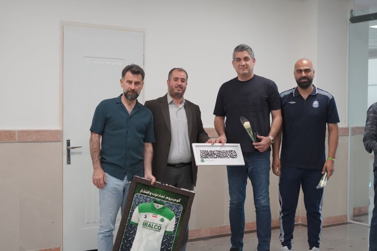 استقبال باشگاه آلومینیوم از فینالیست‌های حذفی