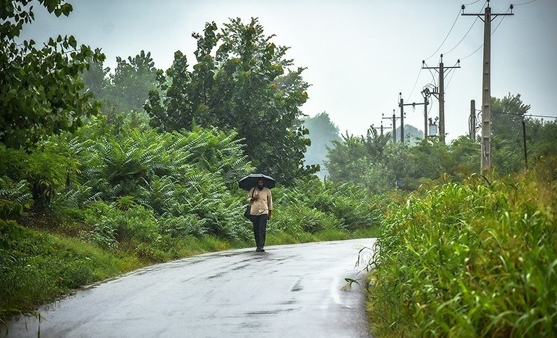 بارش های پراکنده در نیمه شمالی کشور بارش های پراکنده در نیمه شمالی کشور