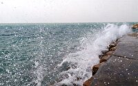 بیشینه سرعت باد در جزایر کیش و لاوان ۴۵ کیلومتر بر ساعت