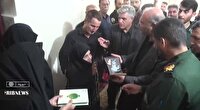 دلجویی فرمانده سپاه لرستان از خانواده های شهدای حمله رژیم صهیونی در لرستان