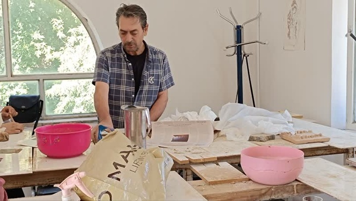 برگزاری دوره آموزش رایگان سفال و سرافیک در نقده